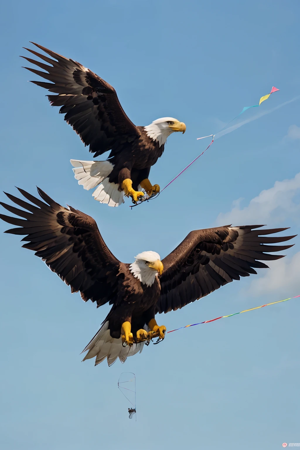 I want to make a team jersey logo with the symbol of an eagle holding a kite and the words Goloyor Cipageran