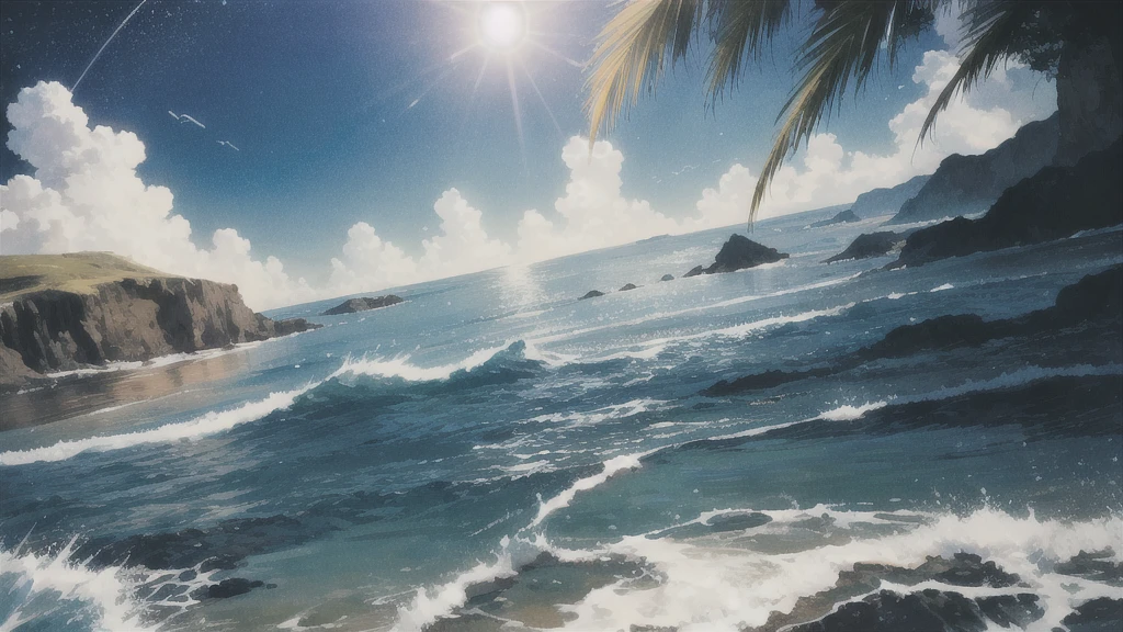 Sunny day sea, absurdes, High resolution, Super detailed, (One :1.3),
Break Lomography, Analogue photography, Vibrant colors, Soft Focus, Light leakage, Dreamy atmosphere, Experimental charm, Nostalgic Charm BREAK Color Field Painting, large colored bands, abstract expressionism, Bold colors, Emotional impact, Atmospheric Depth, Minimalist Approach BREAK
, Space Exploration, Celestial Bodies, Astronomical phenomena, Scientific discoveries, otherworldly wonders