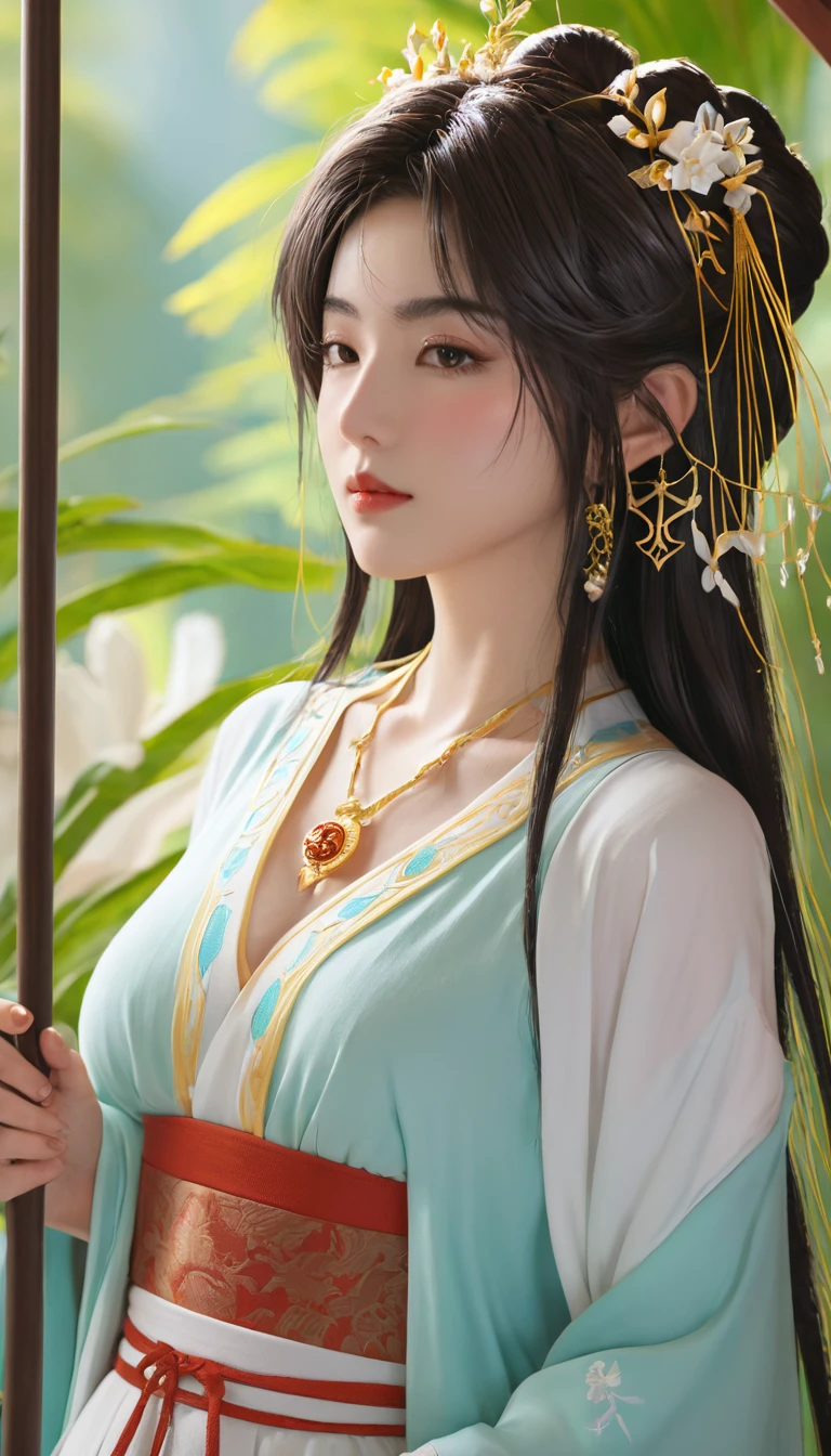 (1girl:1.3),solo,__body-parts__,, official art, unity 8k wallpaper, ultra detailed, beautiful and aesthetic, beautiful, masterpiece, best quality,Fantastical Atmosphere, Calming Palette, Tranquil Mood, Soft Shading,, Miko priestess, charm spell, talisman familiar, shrine maiden duties,