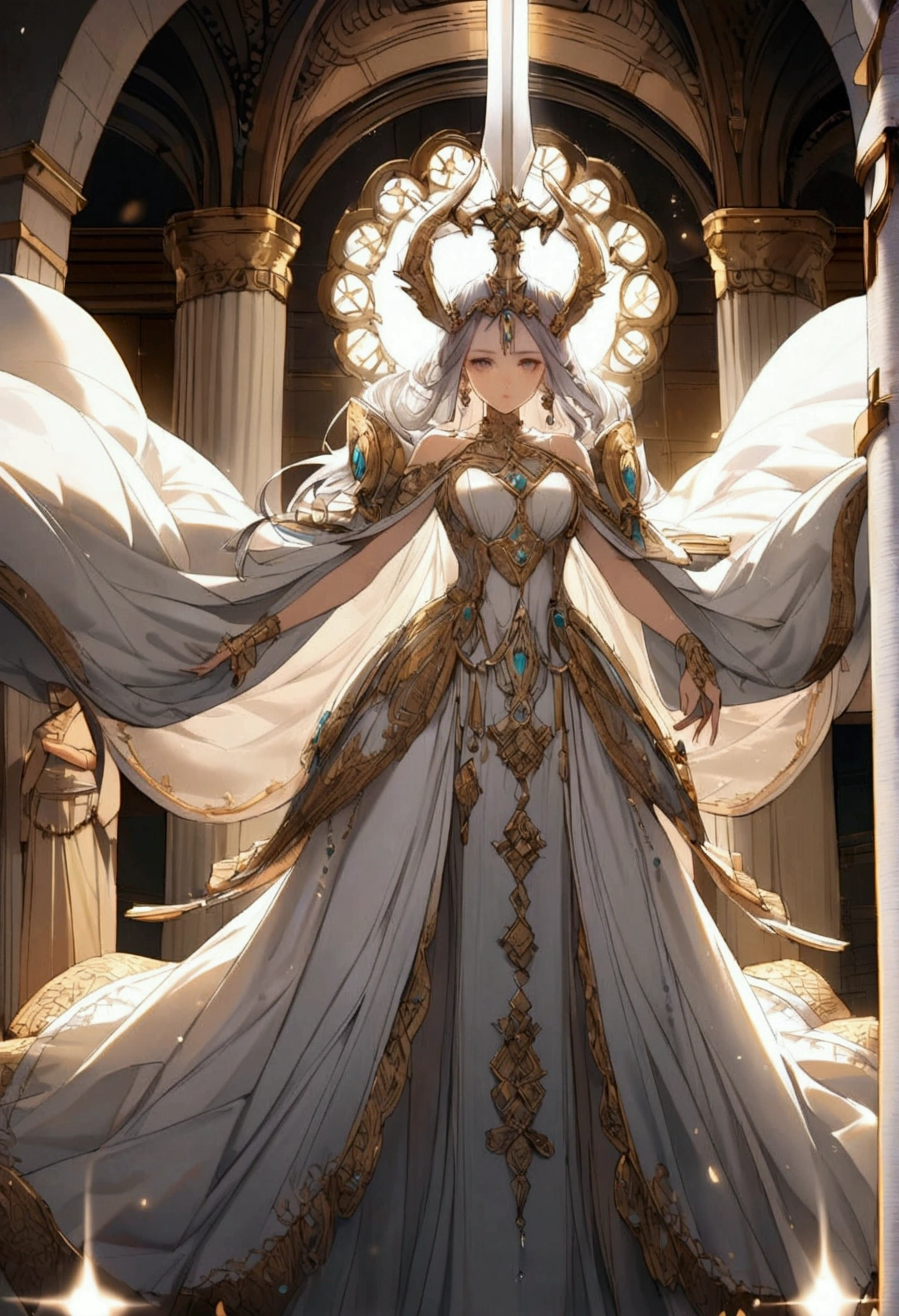 a sacred sword.