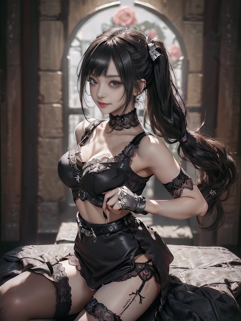 terrain、(torture chamber:1.5),1 grill、beautiful woman、Maid clothes、Candlelight、stone prison、(big breasts:1.2)、(Slim shape:1.)、(long limbs:1.0),(Chained to a wall.:1.2),(Both hands and feet were chained.:2.0)、(sad expression:1.1)(Torn clothes:1.2)(whip scars:1.1)