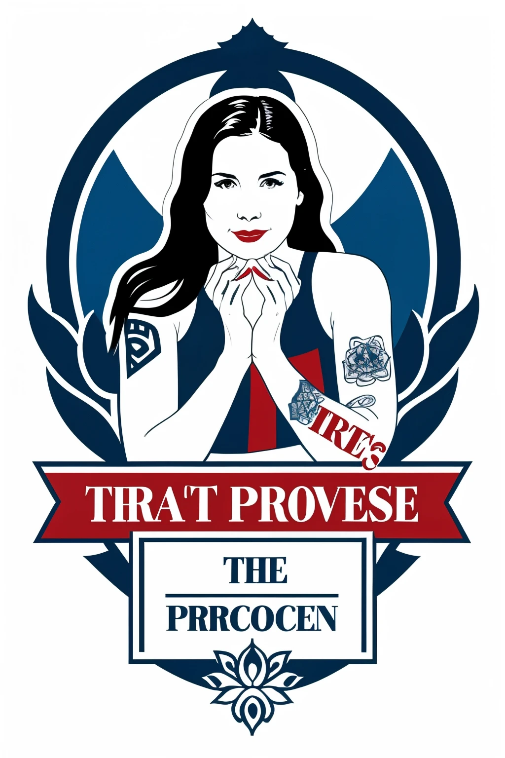 Designing a tattoo centered around the phrase "Trust the Process"