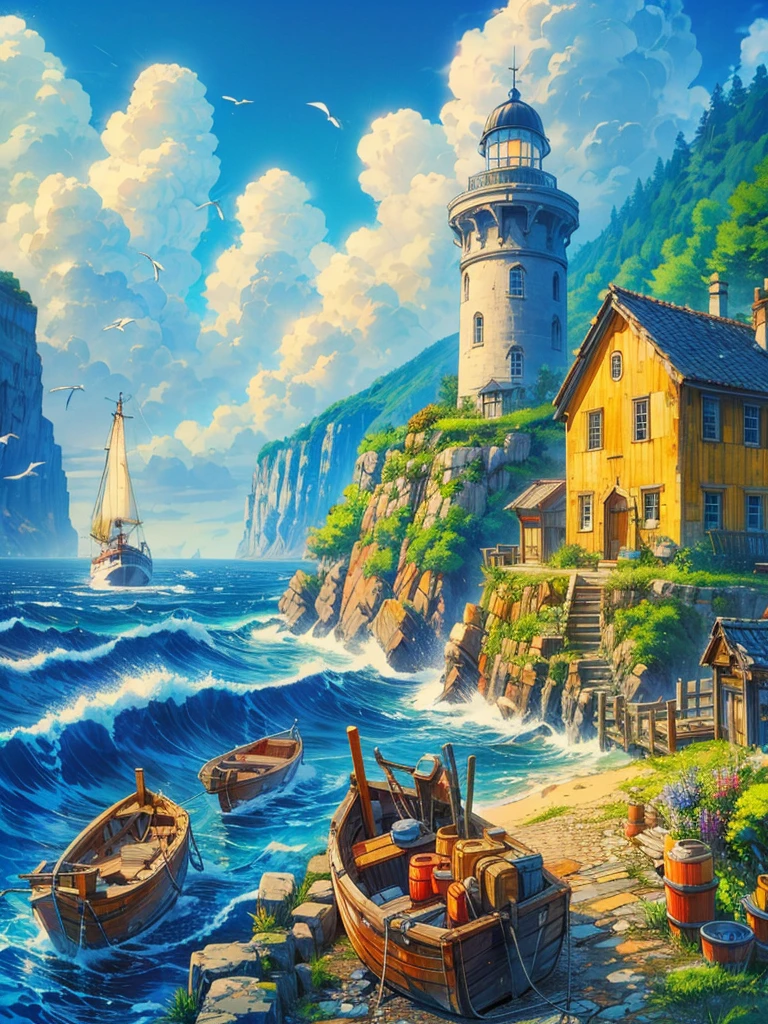 coastal scene