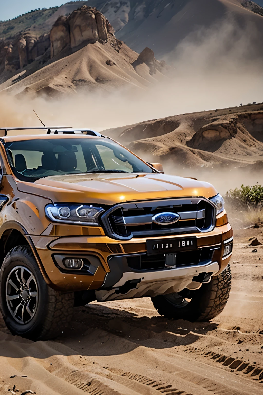 Ford ranger next gen off road จอดหน้าวัดพระแก้ว