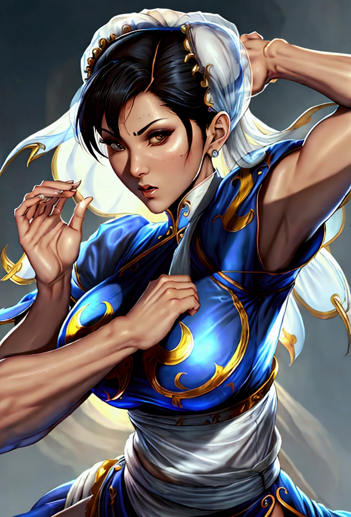 Chun Li Muslim veil