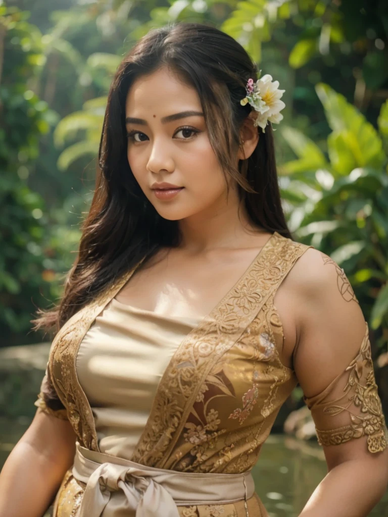 balinese plump woman