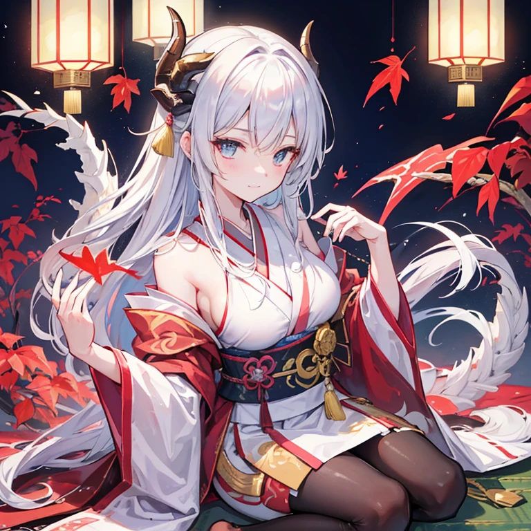 "Create an ultra-high resolution (33554432K) watercolor illustration depicting a female shogi player who has ascended to the title of Ryuo (Dragon King), blending the worlds of traditional Japanese board games and fantastical dragon elements. Emphasize her strategic brilliance, the majestic aura of the dragon, and the harmonious fusion of reality and fantasy to create a captivating and inspiring image.
Central Focus:
The Female Shogi Player: A confident and intelligent woman, exuding an aura of mastery and wisdom.
Dragon Elements: Majestic dragon motifs that symbolize her title and power.
Shogi Board: An intricately detailed shogi board and pieces, central to the composition.
Character Details:
Face:
Sharp, intelligent eyes reflecting strategic brilliance and determination.
A calm, confident expression with a hint of a smile.
Delicate, yet strong features that convey both grace and power.
Hair:
Long, flowing hair that moves gracefully, possibly with subtle highlights of gold or silver to add a fantastical element.
Body:
A poised and elegant posture, suggesting both mental and physical strength.
Traditional Japanese attire (kimono) with dragon motifs subtly integrated into the design.
Dragon Elements:
Dragon:
A majestic dragon coiling around or behind the shogi player, symbolizing her title as Ryuo.
Detailed scales, horns, and claws, with an ethereal glow or shimmering effect.
Dragon Motifs:
Subtle dragon patterns in her kimono, shogi pieces, and the background.
Environmental Elements:
Background:
A blend of traditional Japanese elements (e.g., a tatami room, shoji screens) with fantastical, otherworldly touches.
Cherry blossoms or autumn leaves to add a sense of serenity and beauty.
Lighting and Atmosphere:
Ethereal Glow: Soft, diffused light that creates an aura of magic and wisdom around the character.
Dramatic Lighting: Interplay of light and shadow to emphasize the depth and majesty of the scene.
Color Palette: Rich, deep colors for the dragon and attire, contra