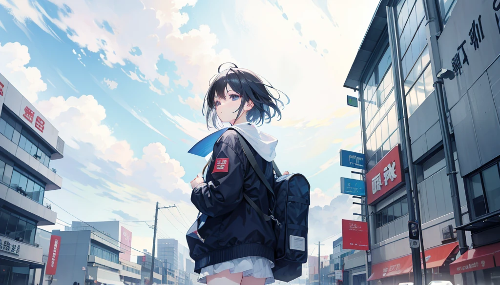 again today、The cloudy sky is spreading。In my heart、The usual hustle and bustle is in the air。They are、I want to know what my life is going to be like、I don't have the answer。