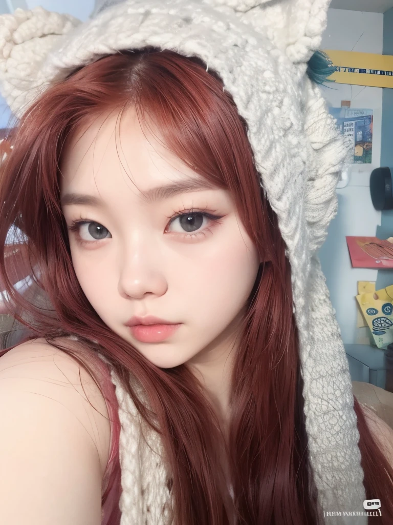 Jennie red hair