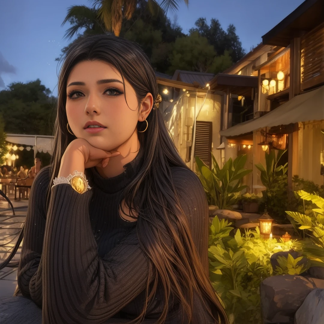 a girl，alone，gray background，artistic lighting，Beautiful Asian goddess，hair tied up，The bun has a golden decorative headband，Exquisite facial features，White lace dress，sleeveless，Smooth thighs and feet，huge :1.3，exposed:1.2，look at the audience，character-centered，Symmetry diagram，whole body:1.5，from below:1.4，abdominal shot