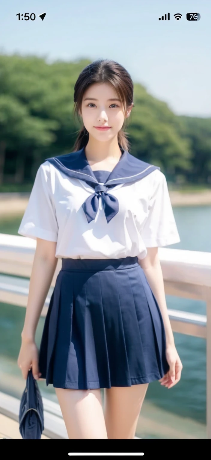 (Masterpiece, Best quality: 1.4), (Ultra realistic, Photo-realistic: 1.2), Full body, Spread legs, Looking at viewer, Natural light, 30 years old actress, Japanese women, Neat and clean, ((Wearing white tennis uniform, White short-sleeve polo shirt with collar, Not buttoning the polo shirt, White pleated skirt: 1.2)), (Short wavy hair: 1.2), Light brown hair color, (Beautiful Face), Oval face, clear, (Beautiful eyes, Kind eyes), (Clear skin), Small face, (Small mouth, Beautiful mouth), Natural makeup, (Wearing white socks: 1.1), Approachable, Hotel Suite room,On bed, Seductive smile, Seductive pose, Beautiful thighs, Bedroom eyes, Embarrassed, blush