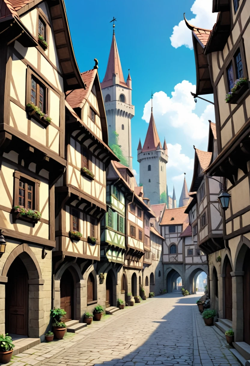A neo-medieval city. Romantic, transcendent, numinous