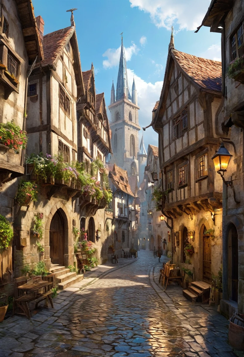 A neo-medieval city. Romantic, transcendent, numinous
