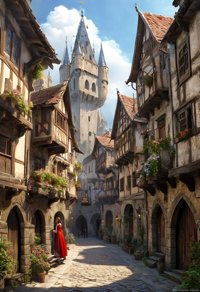A neo-medieval city. Romantic, transcendent, numinous