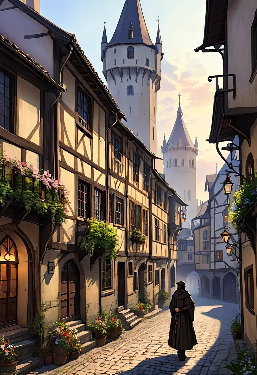 A neo-medieval city. Romantic, transcendent, numinous