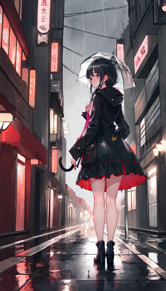 rainy days,Kizi,umbrellas,Turn Back, girl