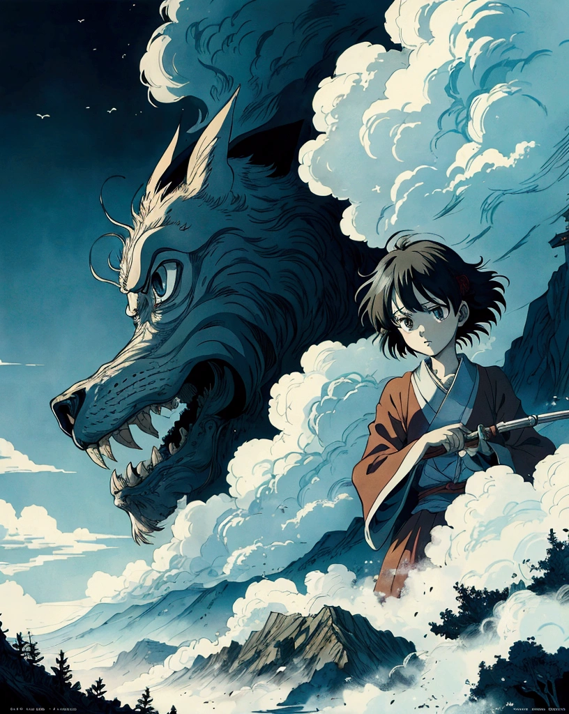 Ultra HD Restoration - Miyazaki Manga Style