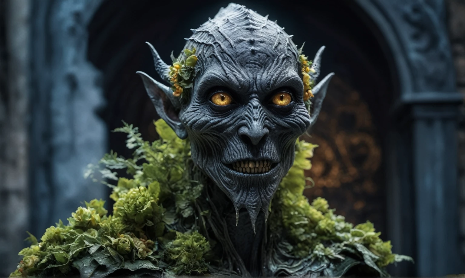 Magical plant ghost ,full body length, ghost flower,carismatic，Incredible，terror
,extremely detailed,intricate details,eyes extremely detailed, high detailed eyes,16k resolution, realistic humid skin,extremely intricate details,Epic Realistic,face anatomically correct,Ultra HD,HDR, natural skin textures, hyper realism,realistic skin texture, hyper detailed,extremely Realism,Ultra Detailed,body logically correct,full body length shot,beggar graphite Manganite sparas, wants eat,survival in criminal city of future,Cinematic,soft colors, Technicolor,natural skin textures, hyper realism, hyper detailed,Extremely detailed,High contrast,Masterpiece,Realistic,Ultra Detailed, intricate details,realistic humid leather,extremly intricate,Epic Realistic, cinematic style,irina yermolova,high contrast,hdr,extremely detailed, [deep night landscape],masterpiece,intricate details,faded,eyes extremely detailed, high detailed eyes,16k resolution,RAW,retina, Nikon Z9,China,Songbird,orc,Li River in Guangxi Zhuang of China,tkt style, Pisces, pointed ears，perfect, ginger，transition between two art styles, Ink painting to photorealism, Double contact, X-ray, Creative, vivid light, masterpiece, fantasy, Abstract, Surrealism, super detailed, high resolution, stop:35,(((creature with a spectral and ghostly appearance)). Her skin is pale, almost translucent.wears dark, torn clothes that float around him, as if permeated by an aura of mourning. Its appearance is complemented by details such symbols of gothic elements, further emphasizing its dark air. is  haunted and tormented entity,pixar movie still,

