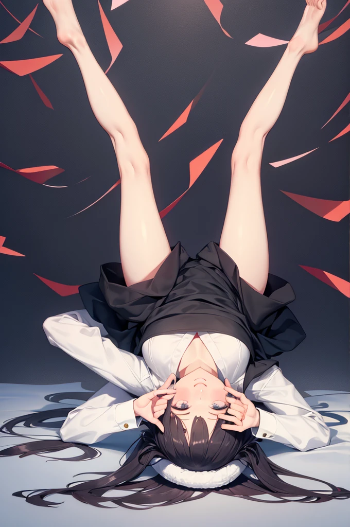 legs over head
