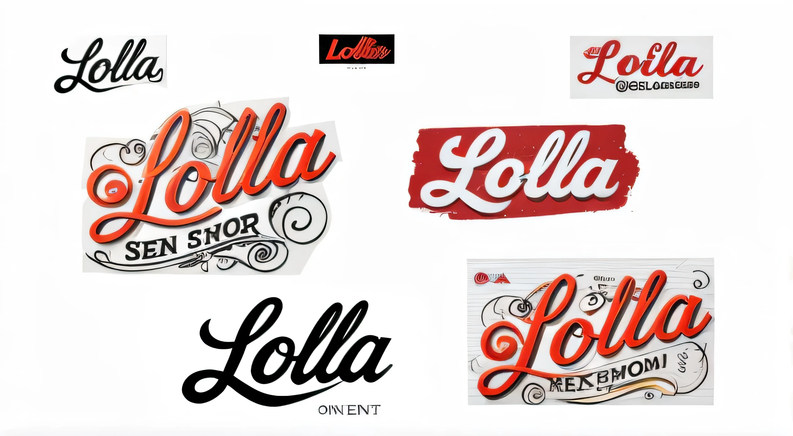 "Lolla" very well finished logo
