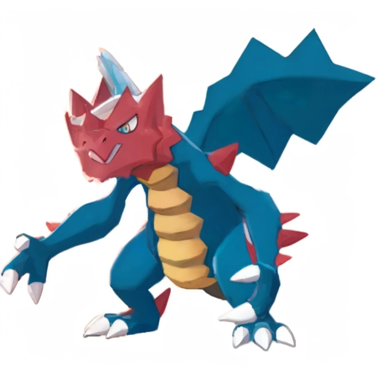 file pokemon - red - and - blue - dragon - png - file - red - and - blue - dragon png, similar to pokemon, new pokemon, dra the dragon, draconic, soft draconic features, charizard, vyverns, fire type, guggimon, mega legendary, but as an anthropomorphic dragon, spiky, a red dragon