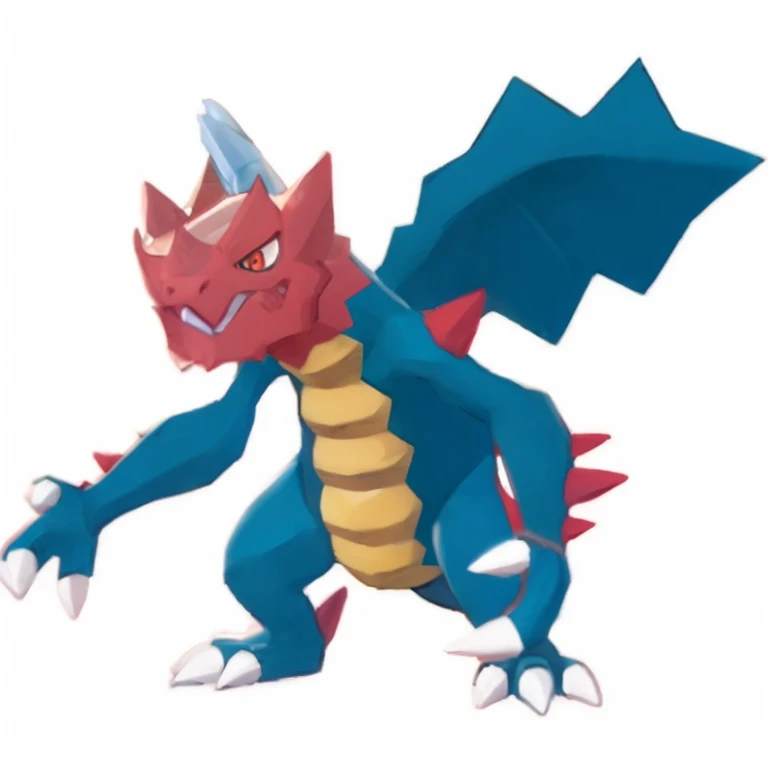 file pokemon - red - and - blue - dragon - png - file - red - and - blue - dragon png, similar to pokemon, new pokemon, dra the dragon, draconic, soft draconic features, charizard, vyverns, fire type, guggimon, mega legendary, but as an anthropomorphic dragon, spiky, a red dragon