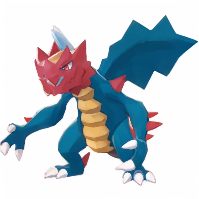 file pokemon - red - and - blue - dragon - png - file - red - and - blue - dragon png, similar to pokemon, new pokemon, dra the dragon, draconic, soft draconic features, charizard, vyverns, fire type, guggimon, mega legendary, but as an anthropomorphic dragon, spiky, a red dragon