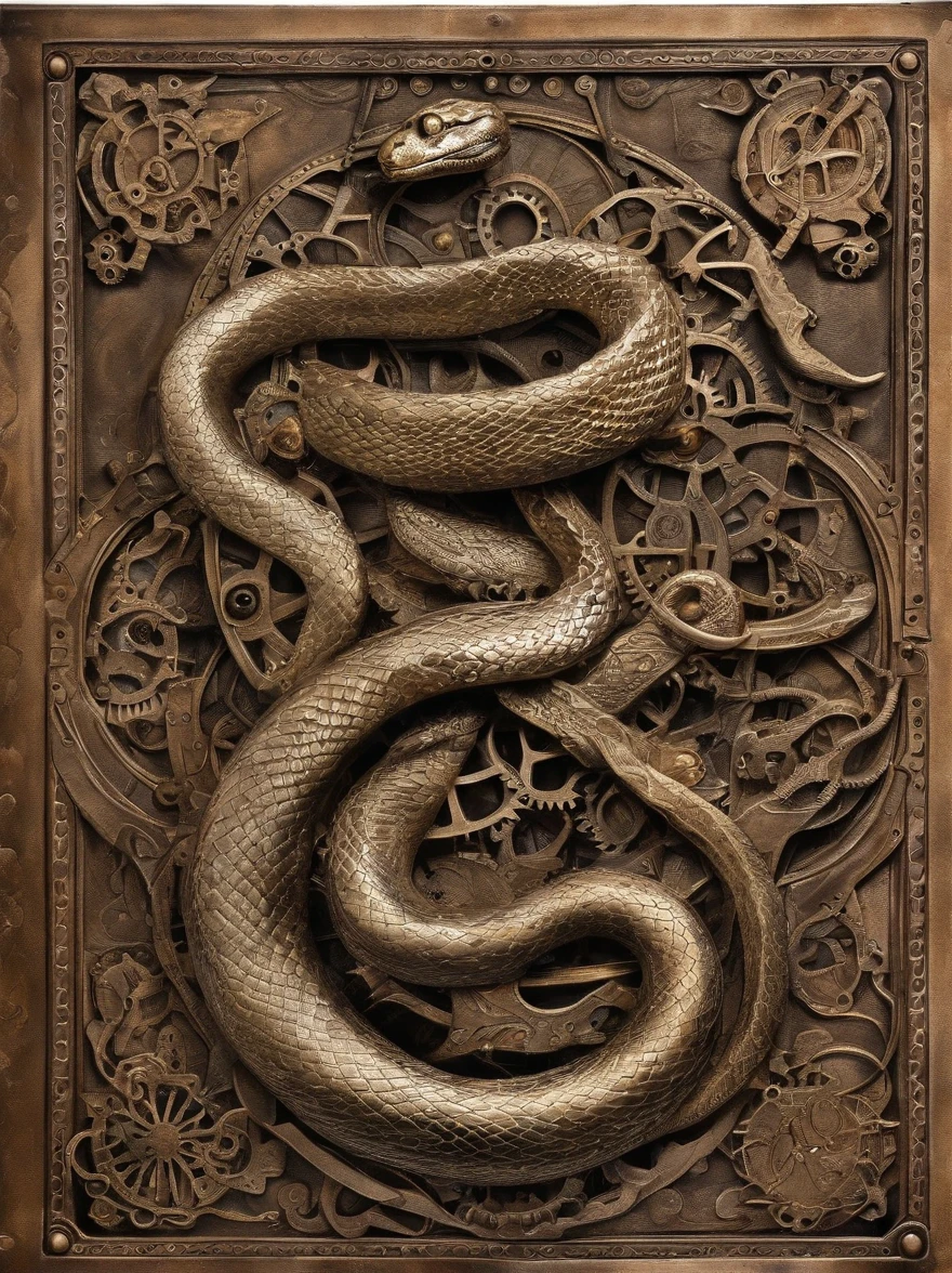 (((Snake biting its tail))) 