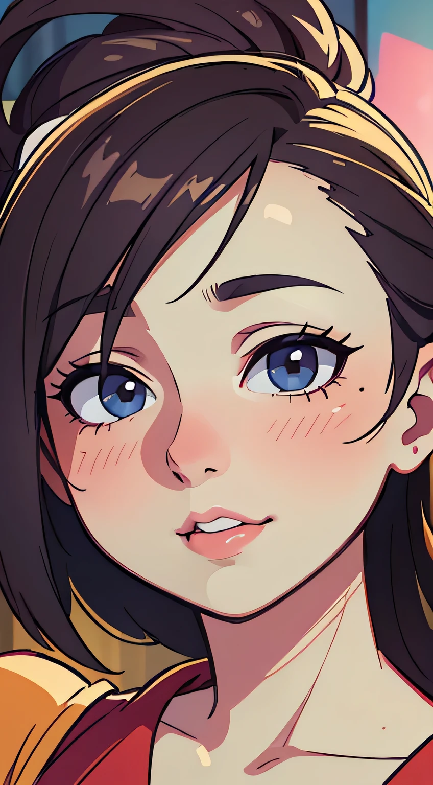 (best quality,4k,8k,highres,masterpiece:1.2),ultra-detailed,(realistic,photorealistic,photo-realistic:1.37), HDR, UHD, studio lighting, extreme detail description, professional, portraits, vivid colors, bokeh, lesbian couple, romance, women, kiss, mouth to mouth, attractive, holy shot, making out, wonderful scene, movie, lovely kiss, room together, cute, showcasing.
Notice:The prompt here starts with"woman"and"Woman kissing"For the theme,Matches the given topic description,Added detailed description。
