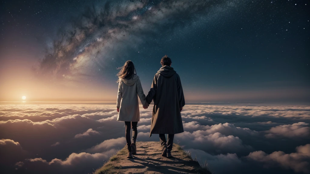 The separation between God and humanity: Visualize this separation people ENTERING HEAVEN.