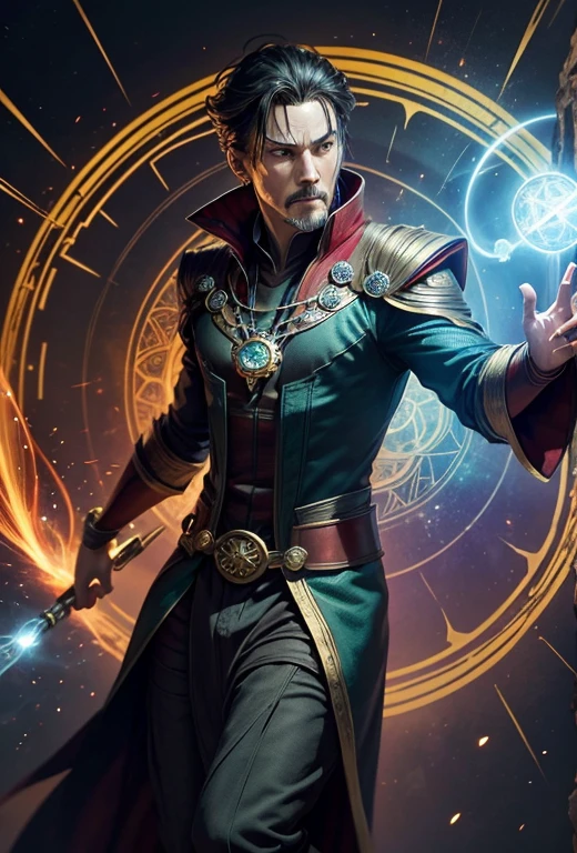 The Eye of Agamotto is a powerful magical artifact from Marvel Comics, particularly associated with Doctor Strange. Here's a brief overview of its significance and capabilities:
1. **Origin**: The Eye of Agamotto is named after Agamotto, one of the three mystical beings known as the Vishanti. It was created by Agamotto himself and is often depicted as a relic passed down to various Sorcerers Supreme, including Doctor Strange.
2. **Appearance**: Typically, the Eye of Agamotto appears as a golden amulet with an ornate design and a central, eye-like gem. In the Marvel Cinematic Universe (MCU), it has been portrayed as a locket that opens to reveal a glowing, green gem.
3. **Powers**:
- **Mystic Abilities**: The Eye grants its wielder numerous magical abilities, including the ability to see through illusions, peer into different dimensions, and perceive the truth.
- **Time Manipulation**: In the MCU, the Eye houses the Time Stone, one of the six Infinity Stones, giving it the power to manipulate time. This includes reversing or accelerating events, creating time loops, and seeing into possible futures.
- **Protection**: It can shield its user from various magical and physical threats.
- **Telepathy**: The Eye can be used for telepathic communication and mind control.
4. **Role in Marvel Universe**: The Eye of Agamotto is a key element in many Doctor Strange storylines, both in the comics and films. It serves as a symbol of his status as the Sorcerer Supreme and is a vital tool in his defense against mystical threats.
In essence, the Eye of Agamotto is one of the most powerful and versatile artifacts in the Marvel Universe, embodying the immense magical legacy of Doctor Strange.