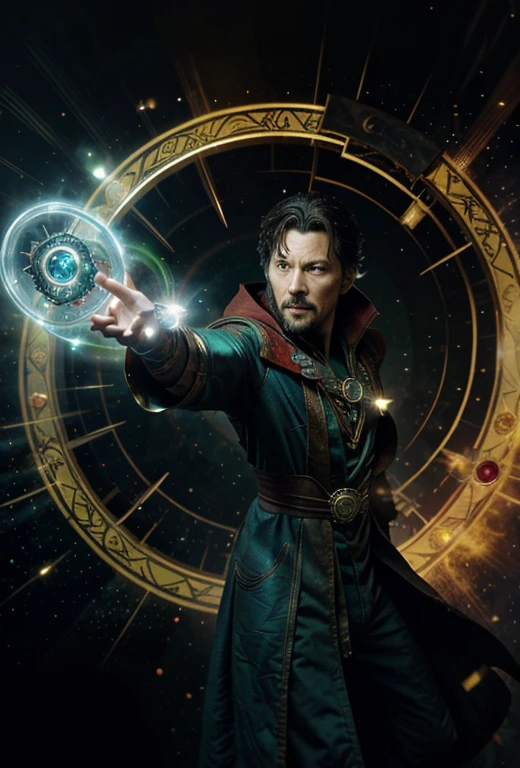 The Eye of Agamotto is a powerful magical artifact from Marvel Comics, particularly associated with Doctor Strange. Here's a brief overview of its significance and capabilities:
1. **Origin**: The Eye of Agamotto is named after Agamotto, one of the three mystical beings known as the Vishanti. It was created by Agamotto himself and is often depicted as a relic passed down to various Sorcerers Supreme, including Doctor Strange.
2. **Appearance**: Typically, the Eye of Agamotto appears as a golden amulet with an ornate design and a central, eye-like gem. In the Marvel Cinematic Universe (MCU), it has been portrayed as a locket that opens to reveal a glowing, green gem.
3. **Powers**:
- **Mystic Abilities**: The Eye grants its wielder numerous magical abilities, including the ability to see through illusions, peer into different dimensions, and perceive the truth.
- **Time Manipulation**: In the MCU, the Eye houses the Time Stone, one of the six Infinity Stones, giving it the power to manipulate time. This includes reversing or accelerating events, creating time loops, and seeing into possible futures.
- **Protection**: It can shield its user from various magical and physical threats.
- **Telepathy**: The Eye can be used for telepathic communication and mind control.
4. **Role in Marvel Universe**: The Eye of Agamotto is a key element in many Doctor Strange storylines, both in the comics and films. It serves as a symbol of his status as the Sorcerer Supreme and is a vital tool in his defense against mystical threats.
In essence, the Eye of Agamotto is one of the most powerful and versatile artifacts in the Marvel Universe, embodying the immense magical legacy of Doctor Strange.