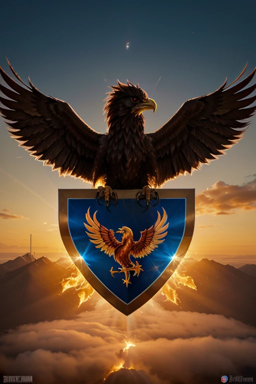 Football logo with a Phoenix as the main image and at the top it has the following letters: Ŵhite96