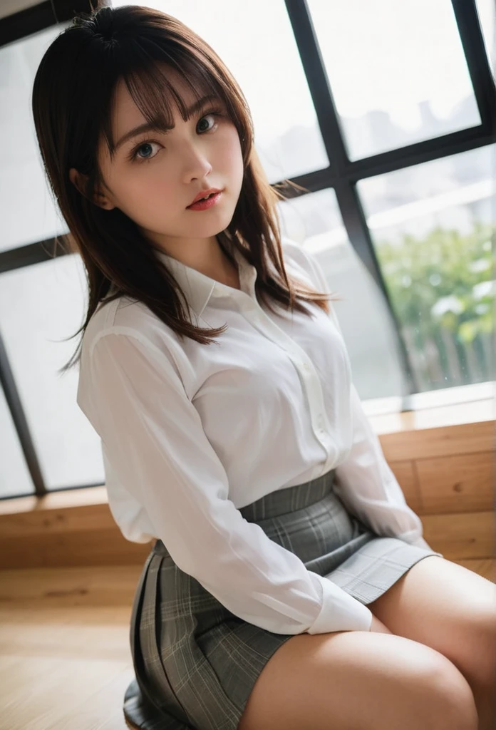 Under the skirt、Take a secret photo、Low angle shooting