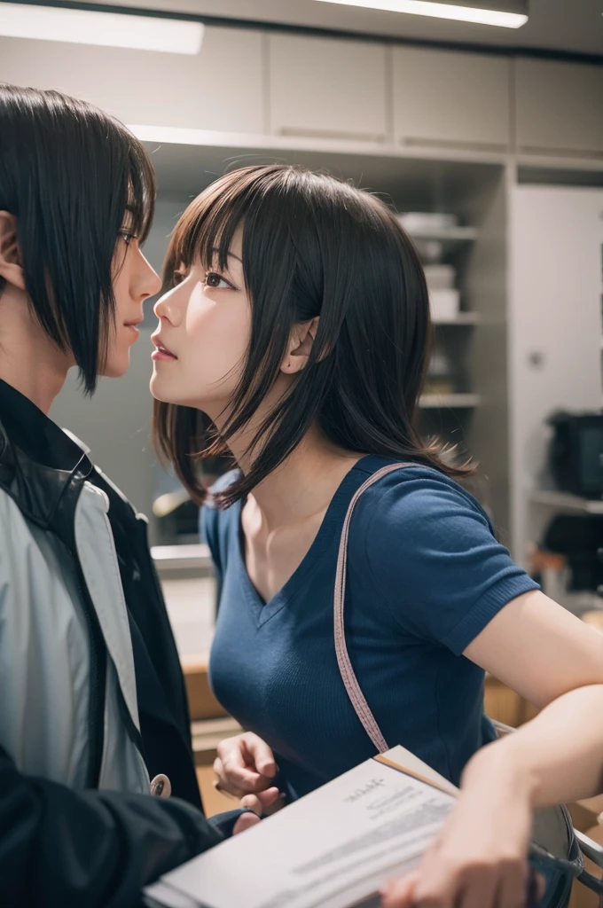 Anime images turned into live-action