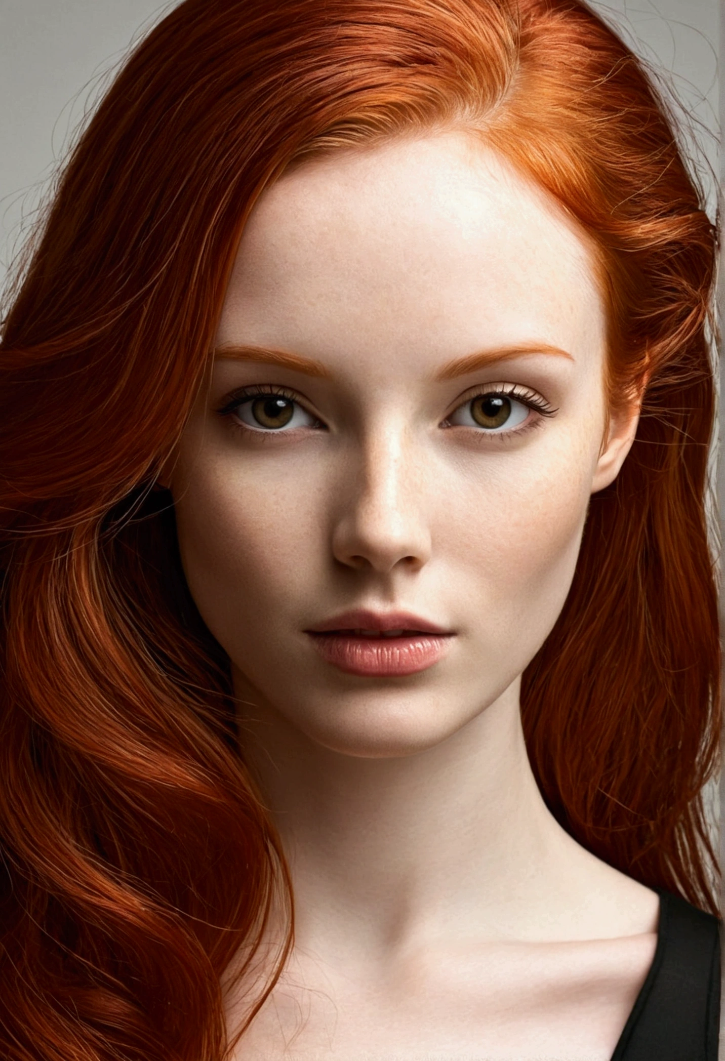 redhead woman