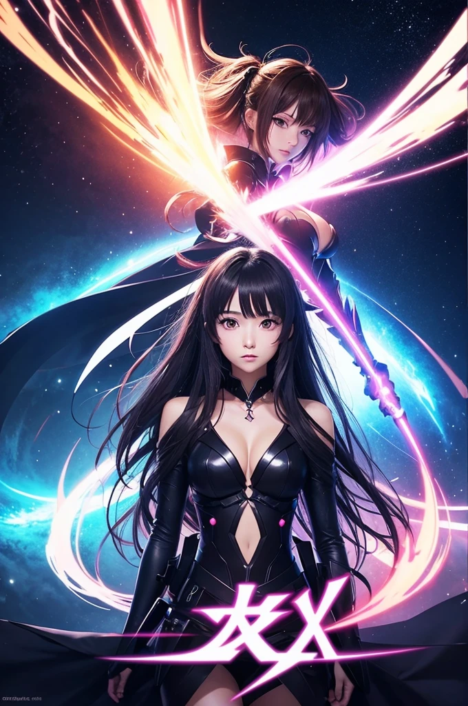 Create an anime logo with the name Xx