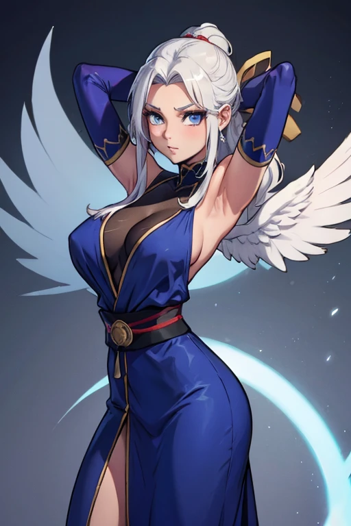 ninja angel with royal dress