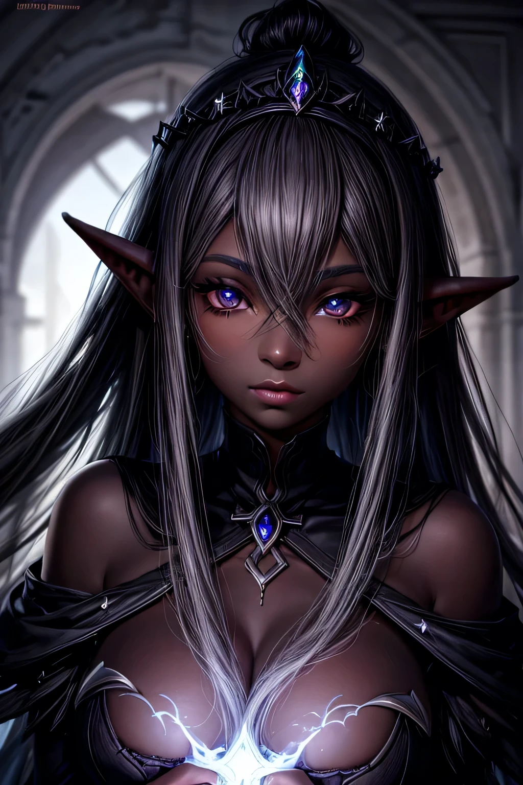 afro dark elf