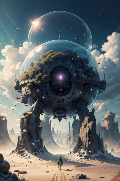 A fantasy world based on bubblegums