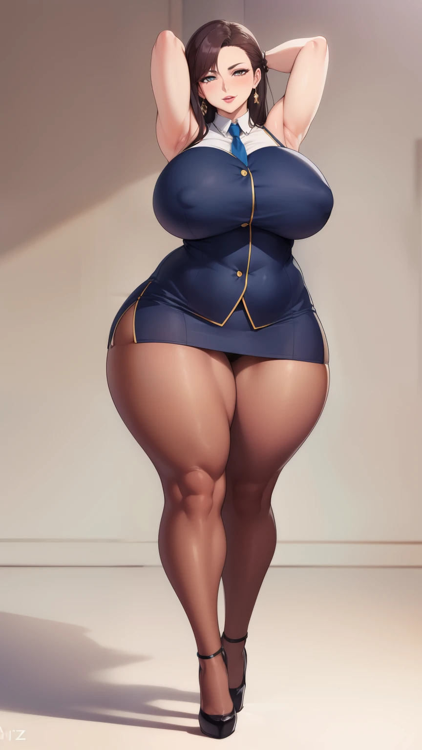 Big Breasts, Big Hips, Full Body Shot, Mature mother, Voluptuous thighs, Zi ox head, Seductive mature woman, Perfect body, Plus Size Model, Wearing high heels,Miniskirt Uniform, Big Breasts, Big Hips,Full Body Shot, Mature mother, Whipping the lower body, Plump thighs, ox, Seductive mature woman, Perfect body, Plus Size Model,All Nude, Very erect nipples, Very thick pubic hair, very dense armpit hair,