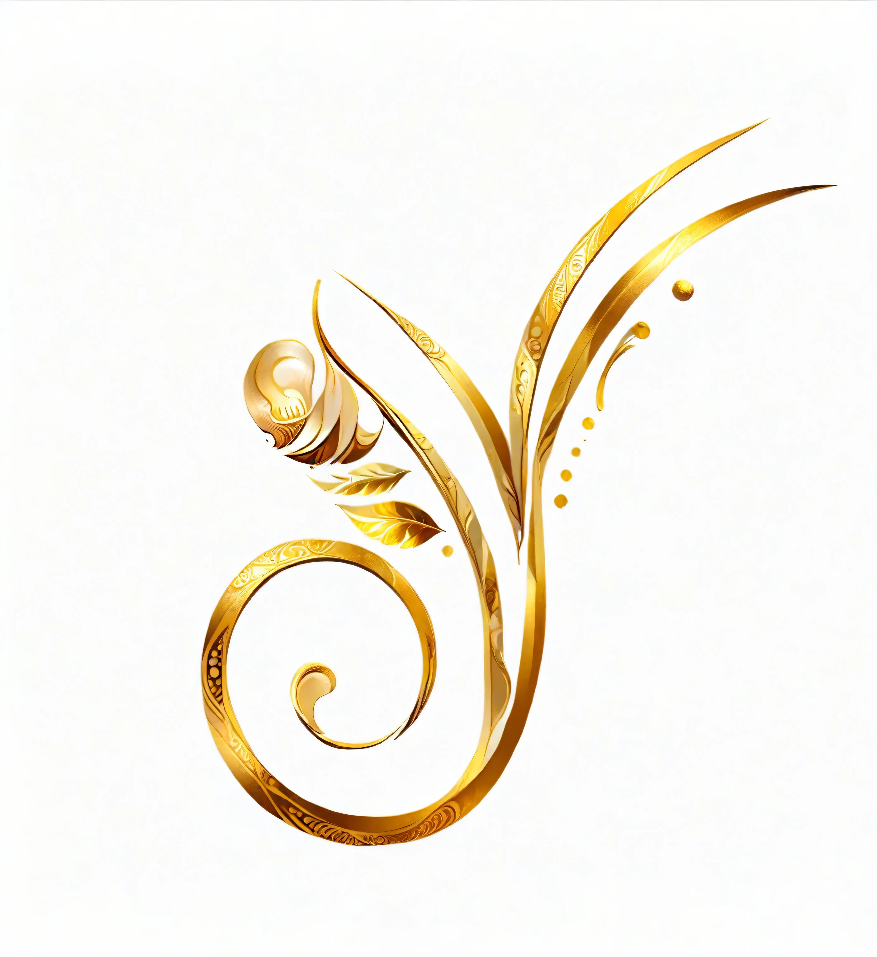 a close up of a gold leaf on a black background, gold decoration, golden filigree, gold jewelry filigree, decorative golden elements, baroque element, gold elements, gold filigree, gold leaves, gold leaf, delicate golden stroke details, golden elements, intricate gold elements, Art Nouveau ornament, Ornate gold, gold leaf art, ornate and flowing