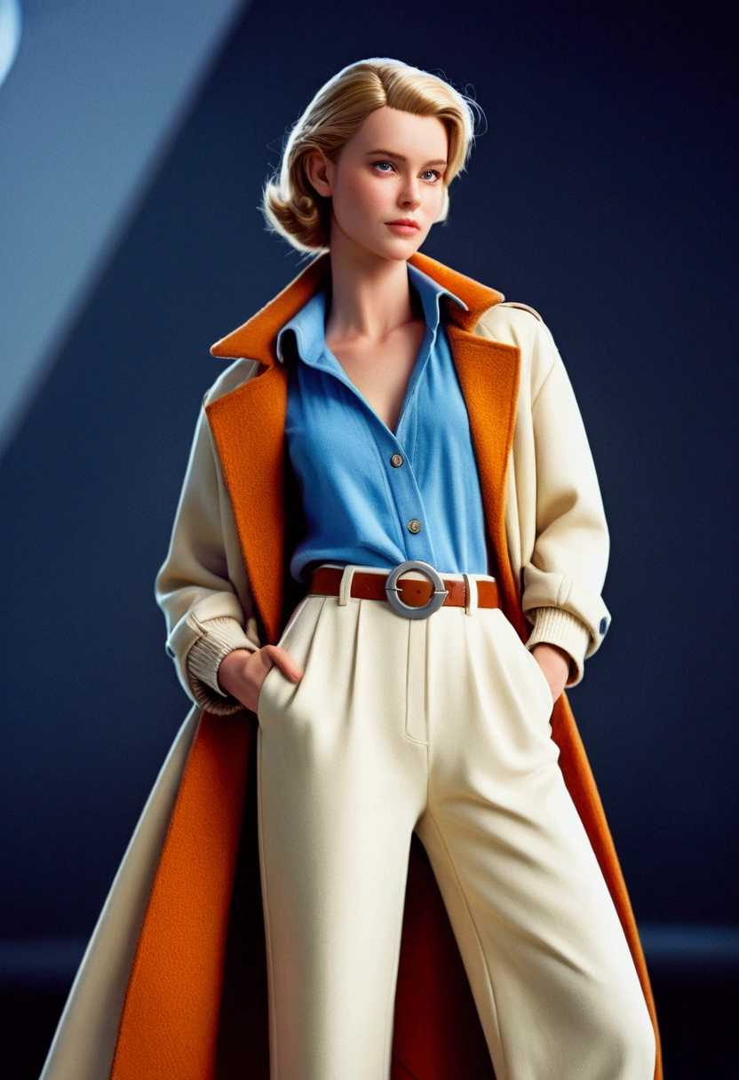 a Fashion Model, fun and stylish Fashion, full body, by Malevich, 35mm photograph, bokeh, cinematic still, (best quality, masterpiece), very aesthetic, perfect composition, photorealistic, intricate details, ultra-detailed, vivid colors