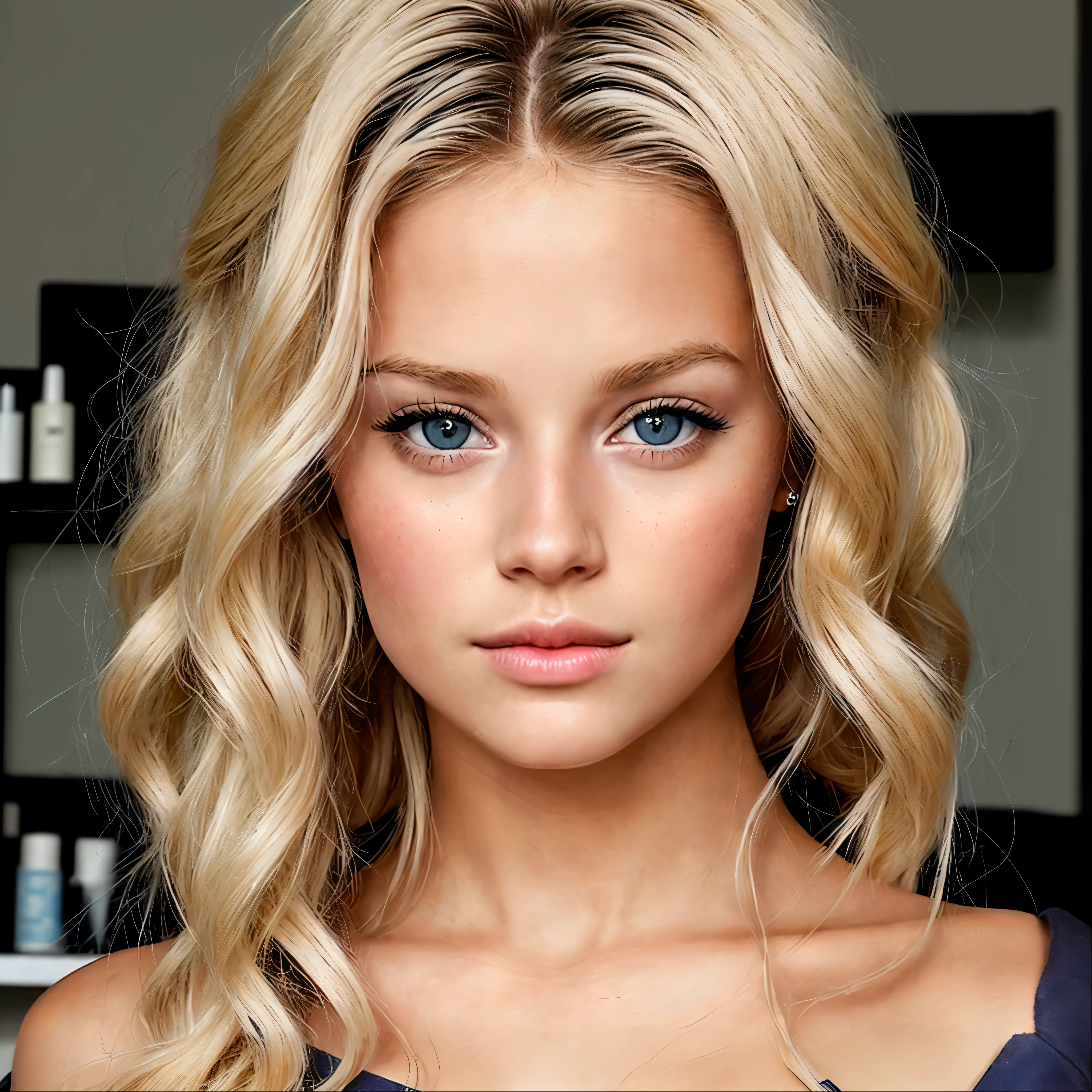 puffy blonde woman with blue eyes and white bra, samara weaving, blonde hair and large eyes, beautiful blonde girl, face perfect ), blonde hair blue eyes, a gorgeous blonde, beautiful model girl, blonde hair and blue eyes, beautiful model , wavy hairstyle, beautiful blonde hair, face perfect model, gorgeous female samara weaving, beautiful blonde woman