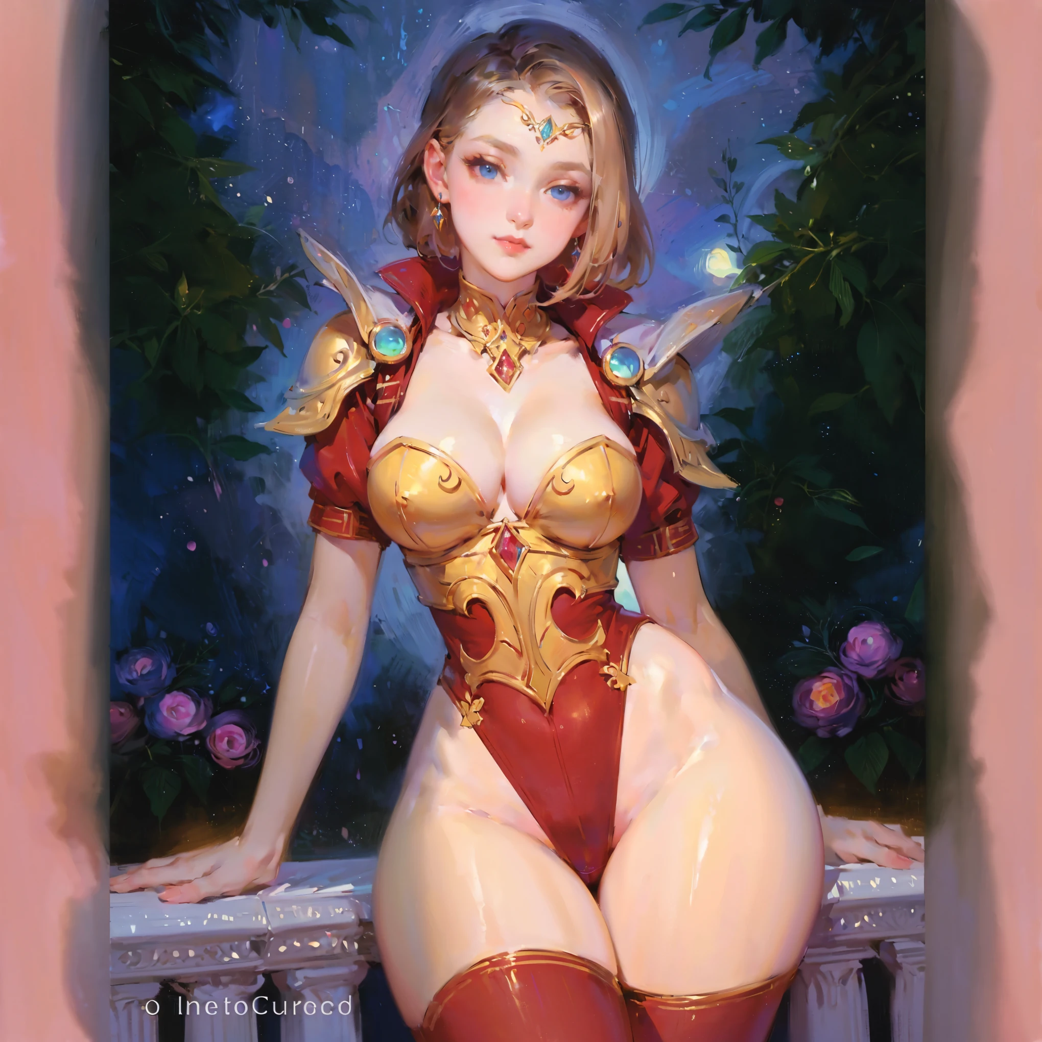 1girl, solo, beautiful detailed eyes, beautifully detailed lips, pale skin, delicate features, porcelain-like complexion, elegant pose, graceful posture, ethereal beauty, light atmosphere, soft and subtle lighting, delicate, fine brushstrokes, realistic rendering, vibrant colors, dreamlike ambiance, soft painting style, a sense of tranquility, a masterpiece capturing the essence of purity and grace, gorgeous breasts, cleavage, sexy, ((aesthetic soft painting background)), (Style by NTY), sexy, ((rainbow glowing specks on the skin)), ((wet skin)), mascara, eyelashes, glitter on her face, sexy lips, nice contrast, light particles, soft lighting, volumetric lighting, finely detailed, ((big breasts)), (((looking at the viewer))), extremely beautiful eyes,
Extremely detailed eyes, light-colored eyes, post-Impressionist, rich gradient, extreme colors, extreme details, clear light perception, (Monet, impressionist, oil painting)