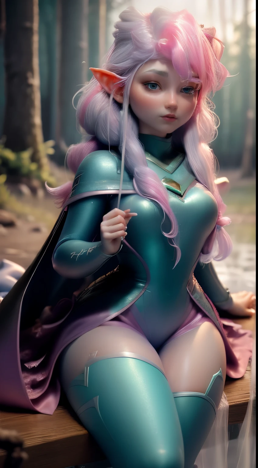 Elfgirl (rose quartz SU-elsa frozen Disney Tinker waifu mezclando modelos .) (ultra fUSION of white and pink hair) Highly detailed CG unity 8k wallpaper, style shot, complex, High detail, dramatic, highest quality movie still image, Very detailed, masterpiece, Best Quality, character design, elsa, elsa from frozen,fusión Diamante Rosa (( dark style)), realistic and ultra detailed rendering style, natural light, sharp character design, (hard focus, 8k), (((Natural skin texture))), 8k textures, soft cinematic lighting, Adobe Lightroom, dark room, HdR, sophisticated, elegant, rich detail, Sharp focus appearance) )), calming tones, frenesí de detalles, intricate detail, Super detail, low contrast, Soft film Lighting, Muted colors, Exposure Mix, HdR, Desteñir, 35mm, f/1.4, THEY ARE LIKE THIS, f16, 25 sec.