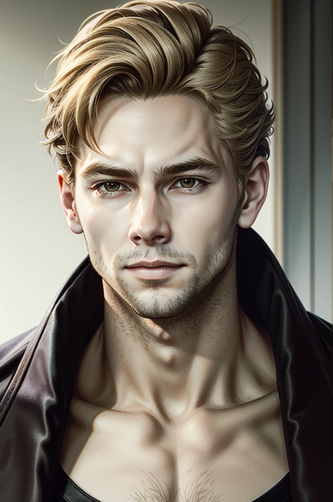 ((ultra detailed, masterpiece, best quality))
DAICullen, 1boy, solo, blonde hair, brown hair, portrait