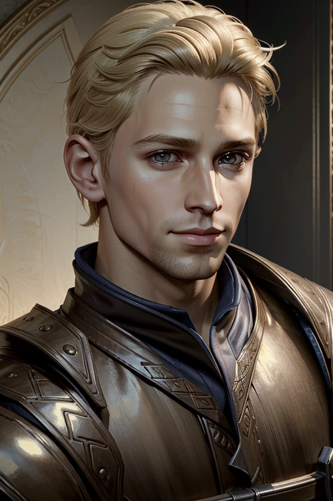 ((ultra detailed, masterpiece, best quality))
 DAAlistair, 1boy, solo, blonde hair, brown eyes, portrait