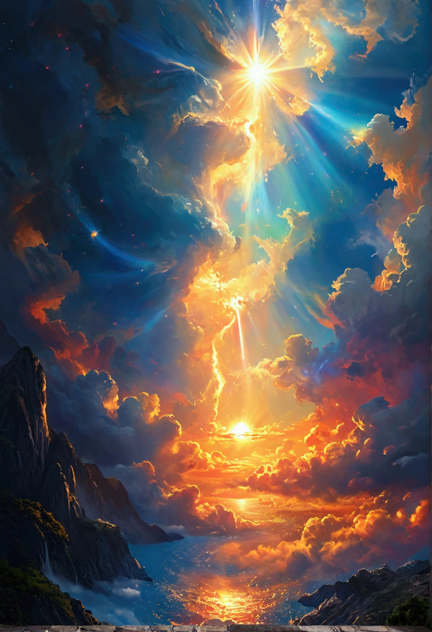 god、heaven、godの栄Light、godの祝福、prosperity、joy、Light、shine、