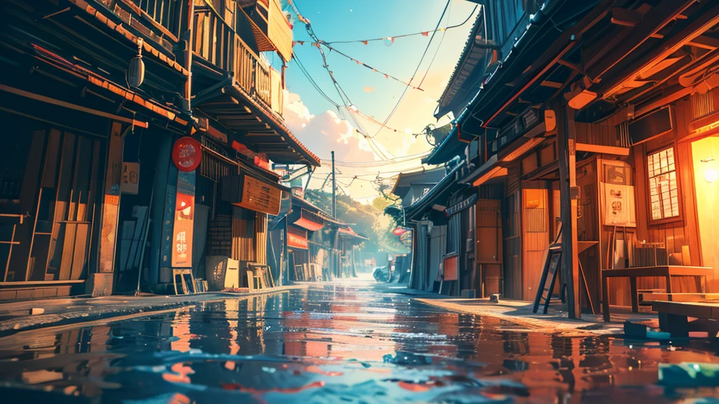 One girl, summer,buzzer,summerの絶景, Conceptual Art, masterpiece, Super detailed, Attention to detail, high quality, 最high quality, High resolution